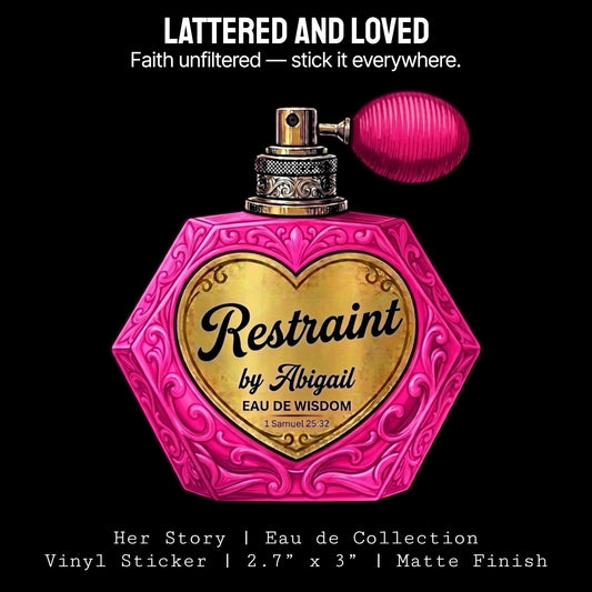 Restraint by Abigail Sticker | Her Story: Eau de Collection
