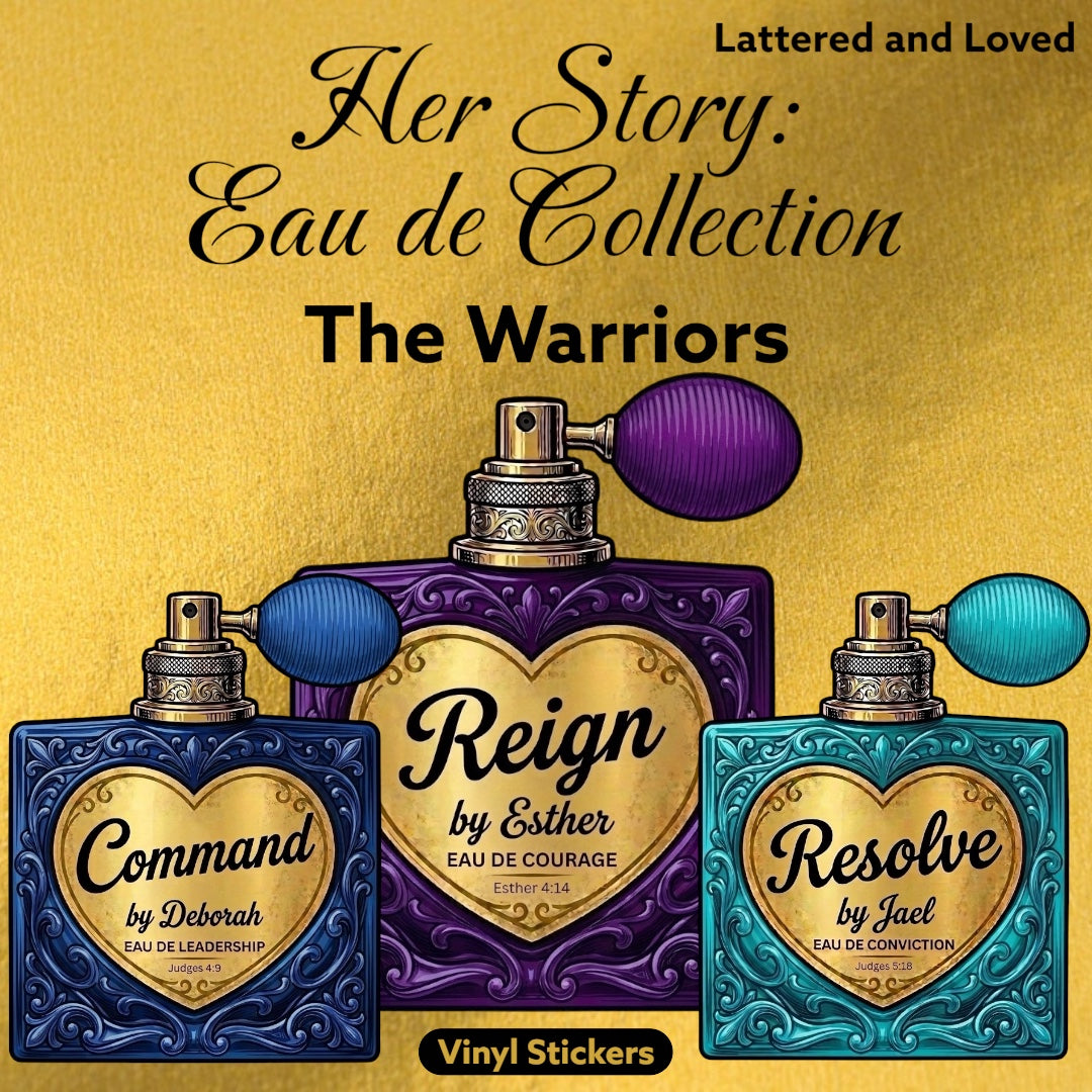Resolve by Jael  Sticker | Her Story: Eau de Collection
