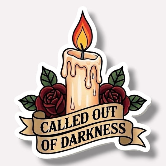 Traditional Truths Collection | Candle Sticker | Called Out of Darkness