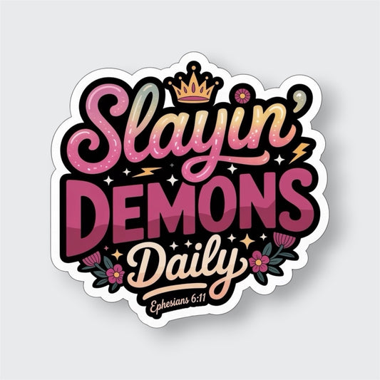 Slayin' Demons Daily Sticker